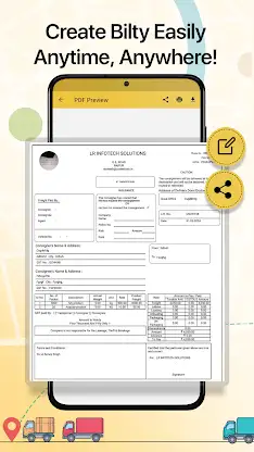 Transport Bilty Maker screenshot 1