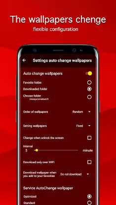 Red Wallpapers 4K screenshot 4