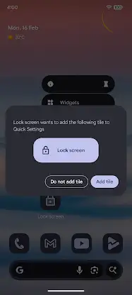 One Click Lock Screen screenshot 2