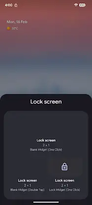 One Click Lock Screen screenshot 4