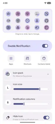Notification Shortcuts screenshot 2