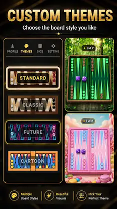 Clean Backgammon Pro screenshot 7