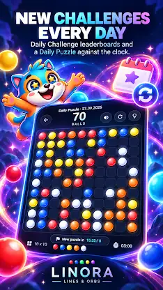 Linora: Lines & Orbs screenshot 5