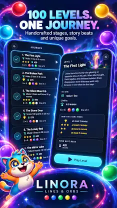 Linora: Lines & Orbs screenshot 6
