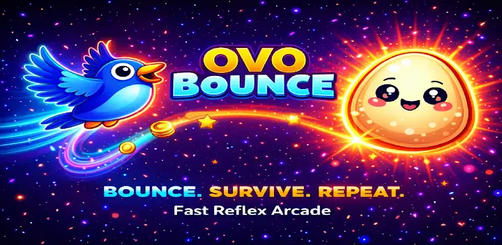 Ovo Bounce — Android game banner