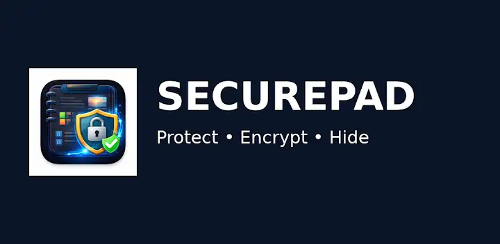 SecurePad – No Cloud Vault — Android app banner