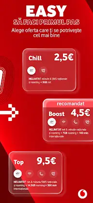 Vodafone EASY screenshot 2