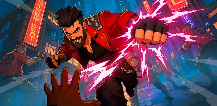 Rogue Streets: Beat 'Em Up — Android game banner