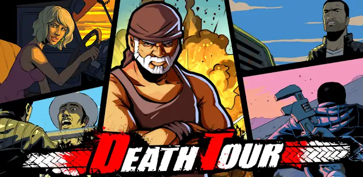 Death Tour: Racing Action Game — Android game banner