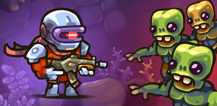 Zombotron Re-Boot — Android game banner