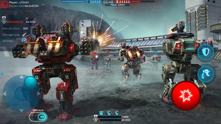 Robot Warfare: PvP Mech Battle screenshot 5