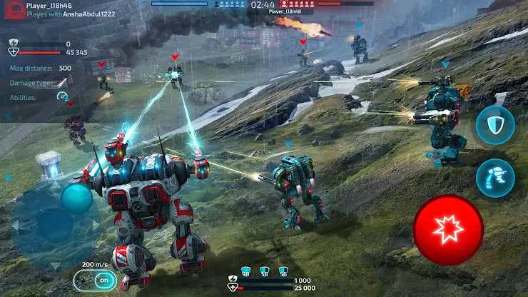 Robot Warfare: PvP Mech Battle screenshot 4