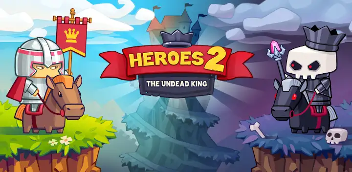 Heroes 2 : The Undead King — Android game banner