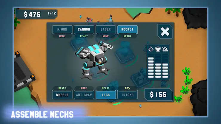 MechCom - 3D RTS screenshot 3