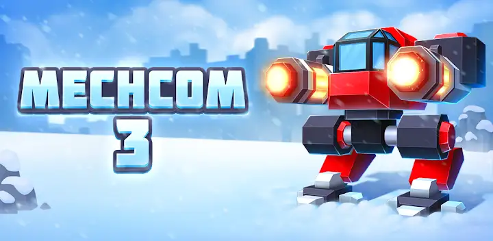 MechCom 3 - 3D RTS — Android game banner
