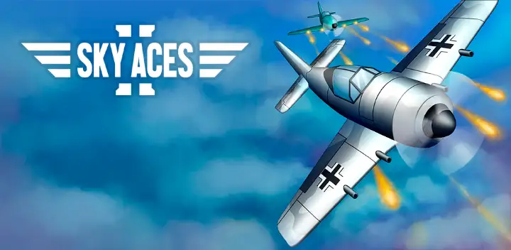 Sky Aces 2 — Android game banner
