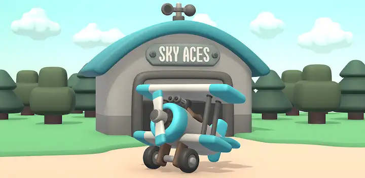 Sky Aces : Revamped — Android game banner