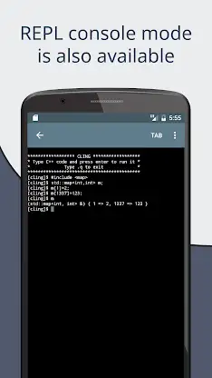Cxxdroid - C/C++ compiler IDE screenshot 8
