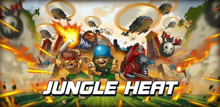 Jungle Heat: War of Clans — Android game banner
