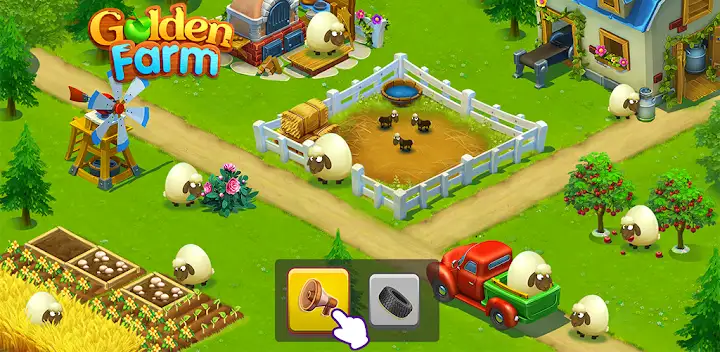 Golden Farm — Android game banner