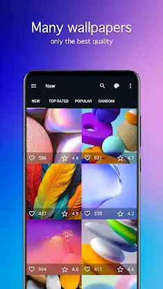 Wallpapers for Samsung PRO screenshot 2