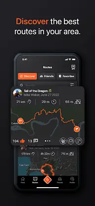 Detecht - Motorcycle App & GPS screenshot 5
