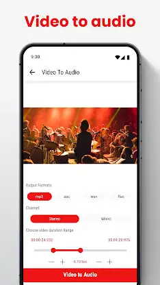 Mstudio : Audio & Music Editor screenshot 5