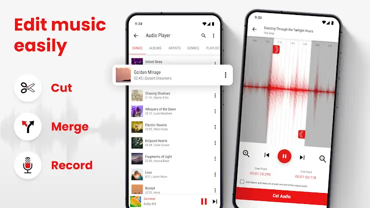Mstudio : Audio & Music Editor screenshot 7