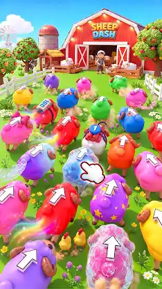 Sheep Dash: Sheep Away screenshot 1