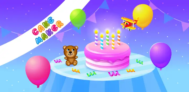 Cake Maker - Cooking Game — Android game banner