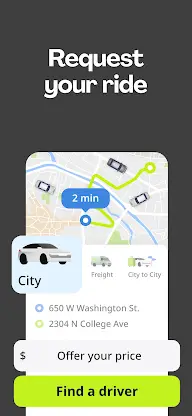 inDrive. Rides with fair fares screenshot 2