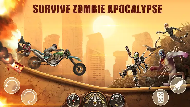 Dead Hill Racing: Zombie Climb screenshot 4