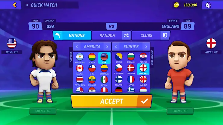 Soccer Mini Stars - Football screenshot 1