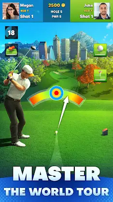 GOLF OPEN CUP - Clash & Battle screenshot 2