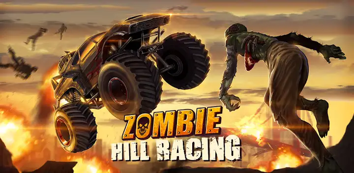Zombie Hill Racing: Earn Climb — Android game banner