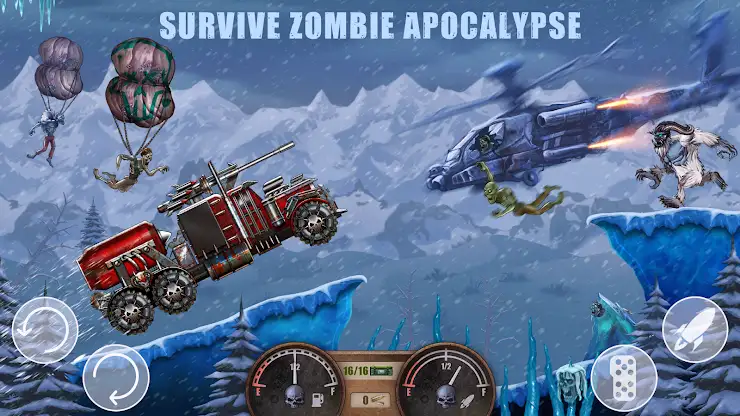 Zombie Hill Racing: Earn Climb screenshot 5