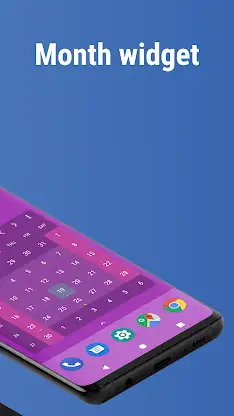 Calendar Widget: Month/Agenda screenshot 3