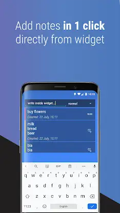 Notes Widget Reminder screenshot 3