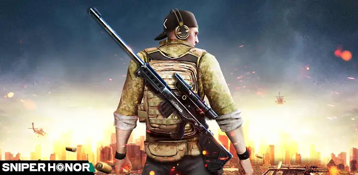Sniper Honor: 3D Shooting Game — Android game banner