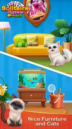 Solitaire Jigsaw Puzzle screenshot 3