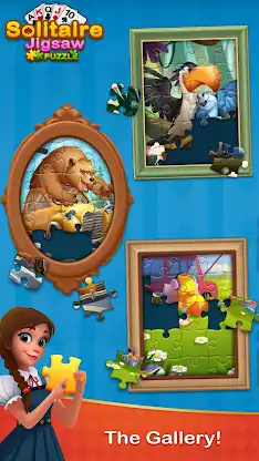Solitaire Jigsaw Puzzle screenshot 4