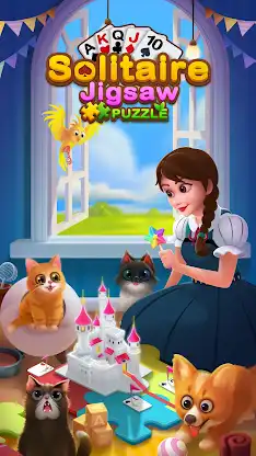 Solitaire Jigsaw Puzzle screenshot 6