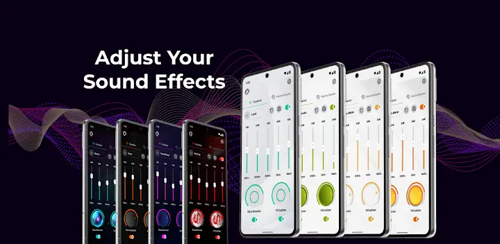 Equalizer, Bass Booster Volume — Android app banner