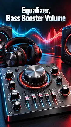 Equalizer, Bass Booster Volume screenshot 1