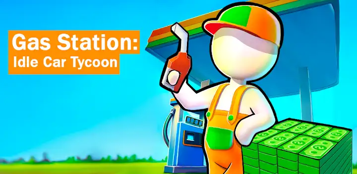 Gas Station: Idle Simulator — Android game banner