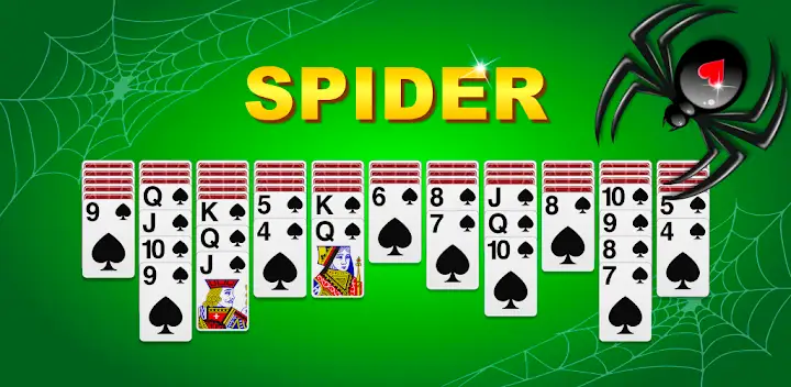 Spider Solitaire Classic Games — Android game banner