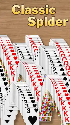 Spider Solitaire Classic Games screenshot 1
