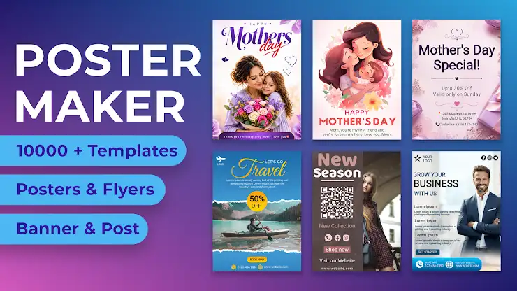 Poster maker 2026 Flyer Banner screenshot 1