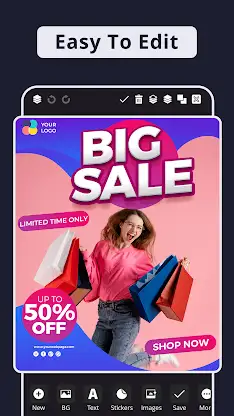 Poster maker 2026 Flyer Banner screenshot 2