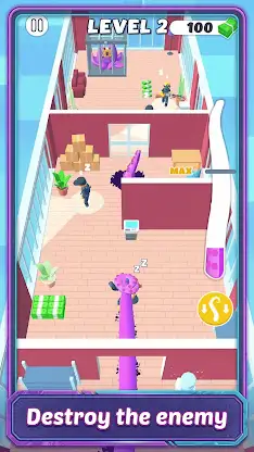 Squid Strike: Tentacle Kill 3D screenshot 3